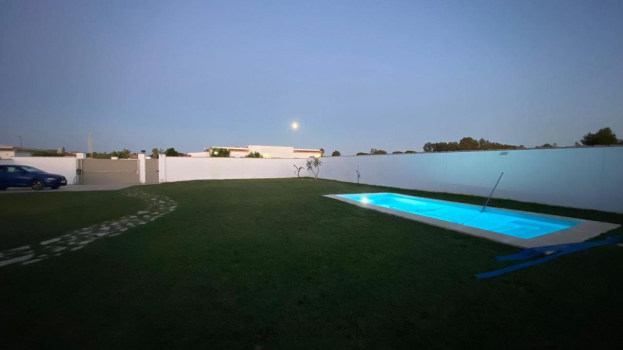 Villa Casa Costa Ecologica Y De Design Con Piscina, Jardin Y Parking Chiclana de la Frontera Exterior foto