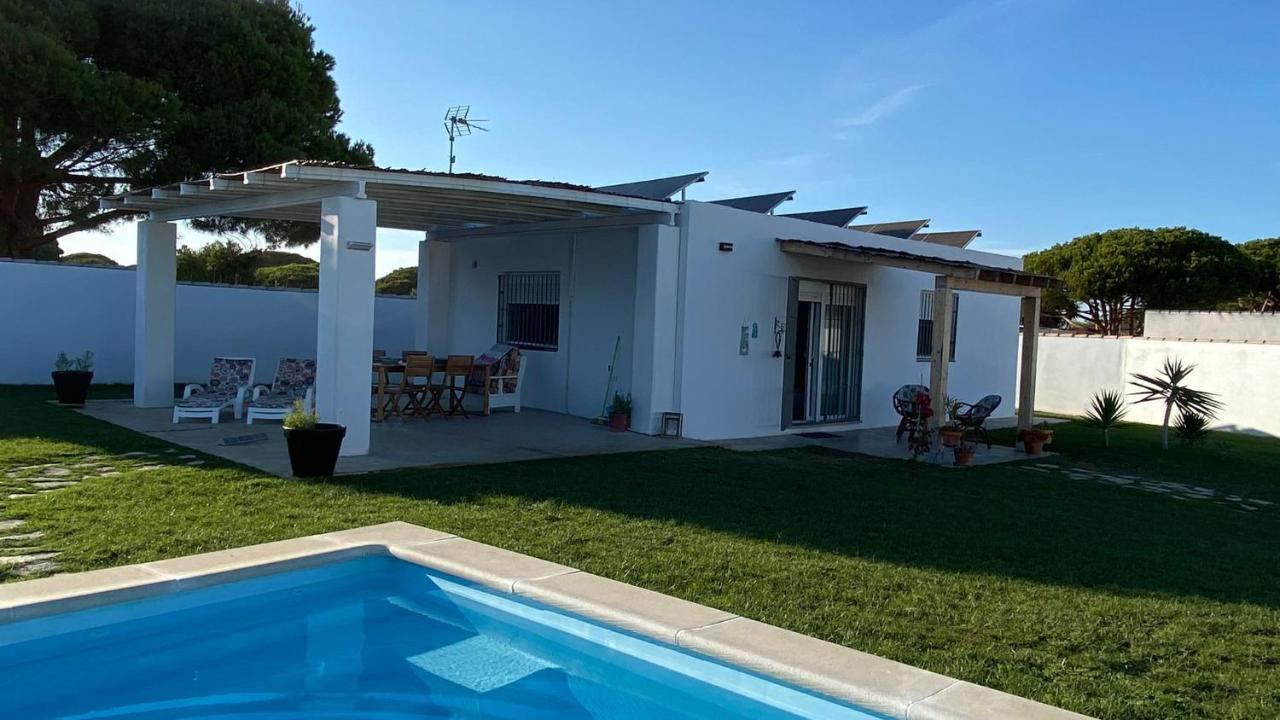 Villa Casa Costa Ecologica Y De Design Con Piscina, Jardin Y Parking Chiclana de la Frontera Exterior foto